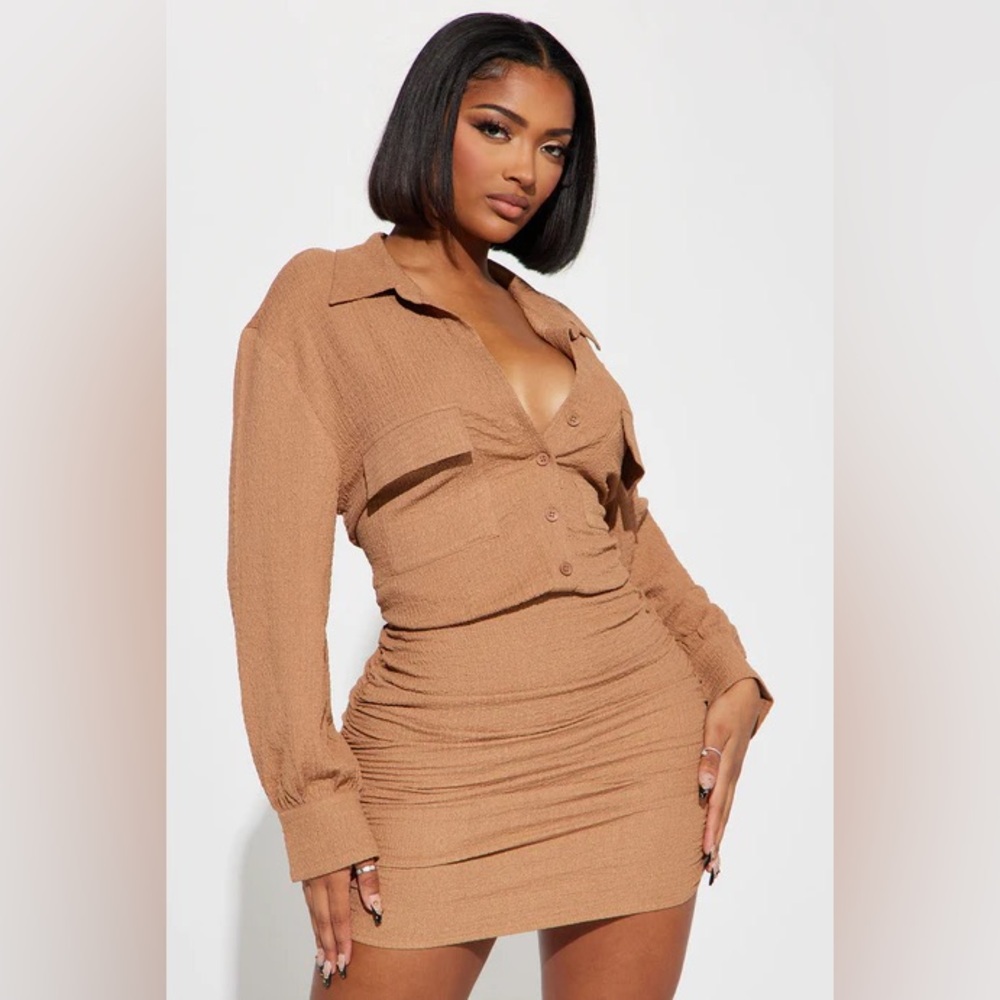 Hayley Textured Mini Dress